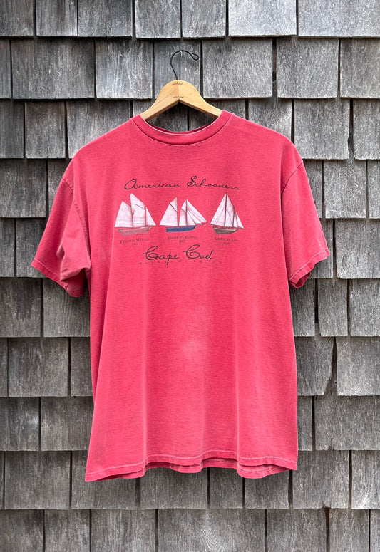 90s American Schooners Cape Cod T-Shirt (L/XL)