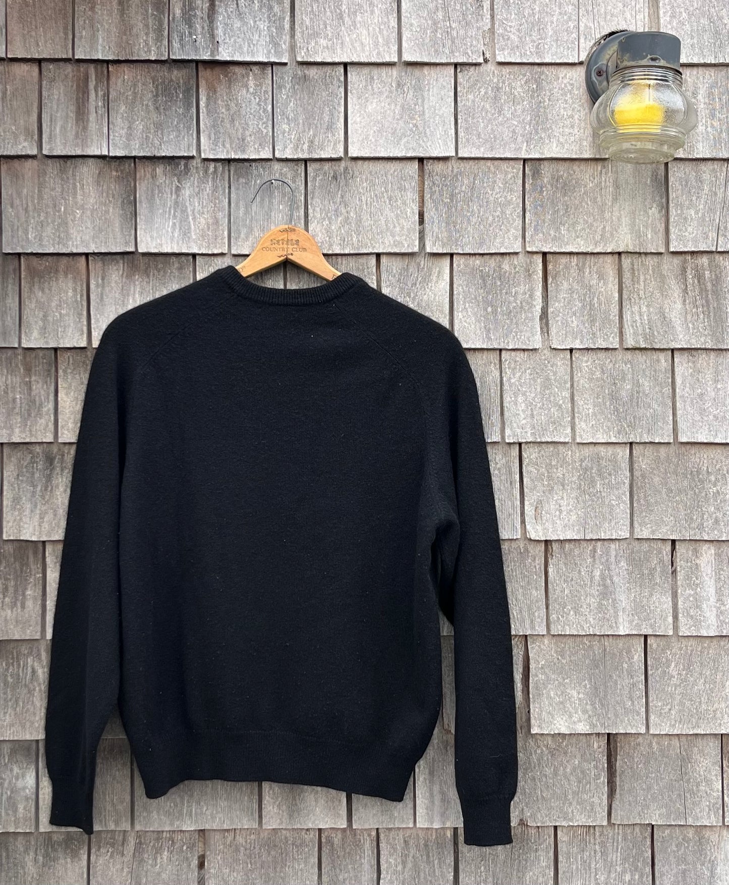 80s Brooks Brothers Cashmere V-Neck Sweater (L)