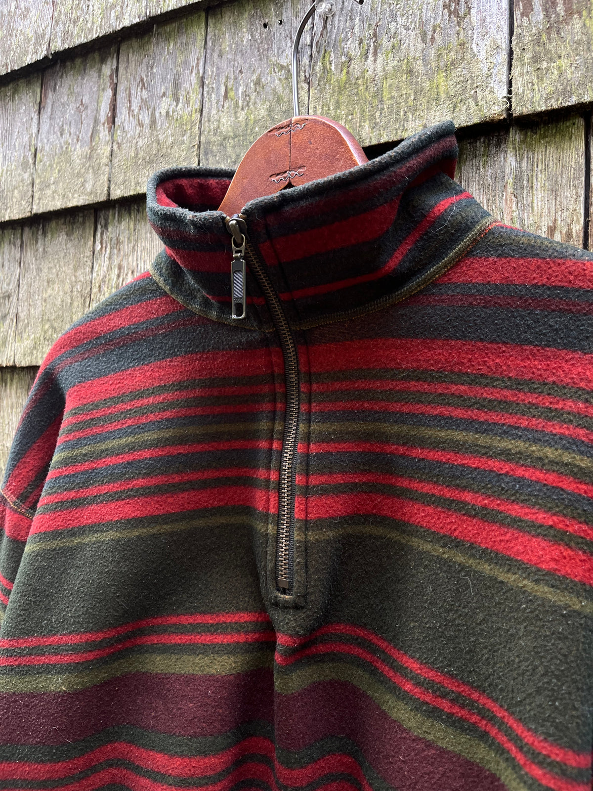 90s J.Crew Lightweight Fleece Quarter-Zip (L)