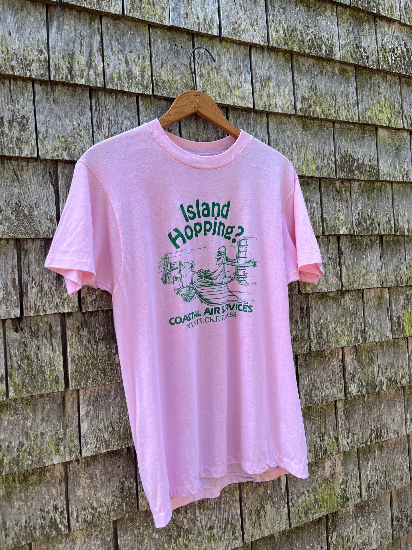 80s Nantucket Coastal Air Services T-Shirt (S/M)