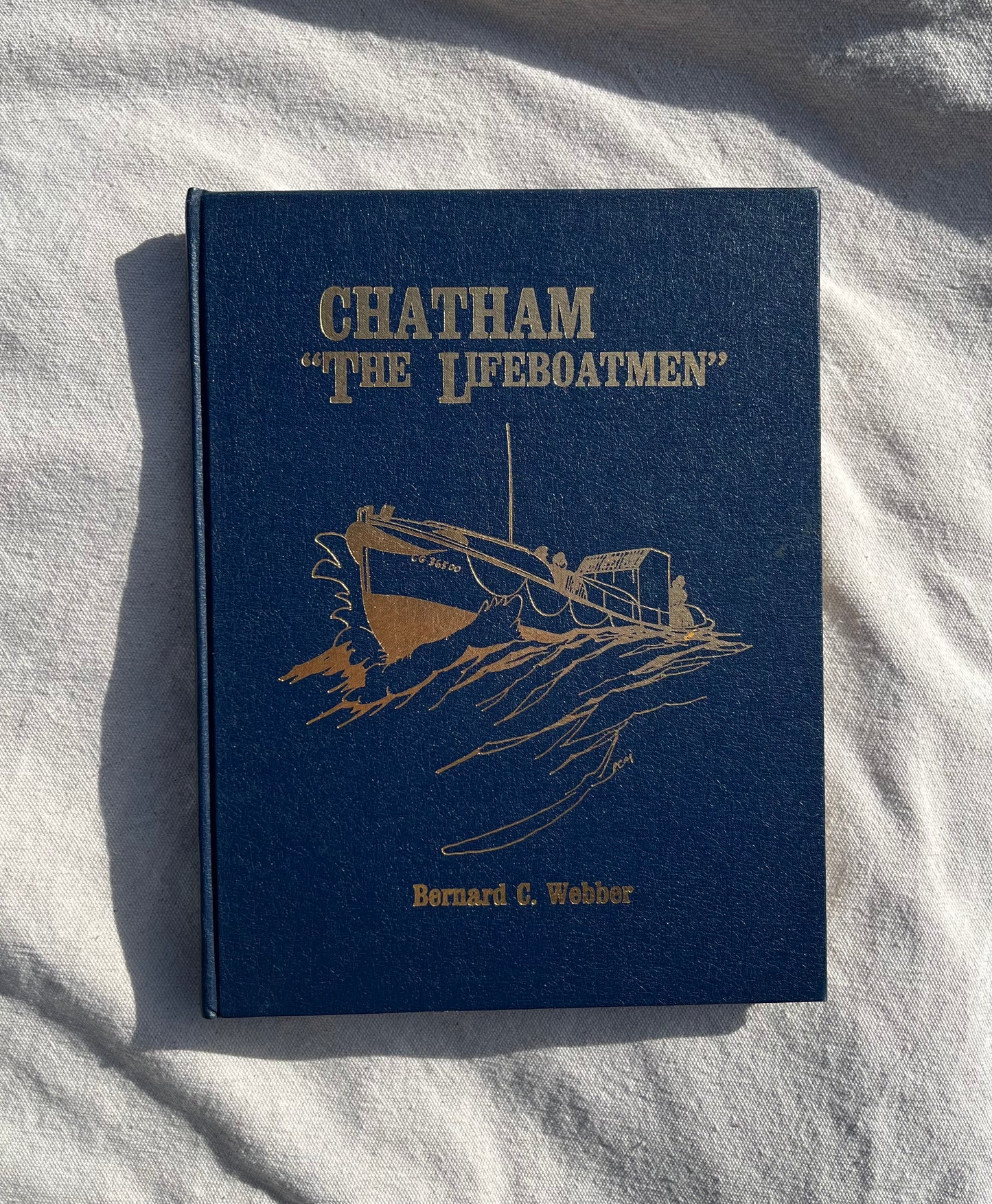 80s "Chatham 'The Lifeboatmen'" by Bernard C. Webber Hardover Book First Edition