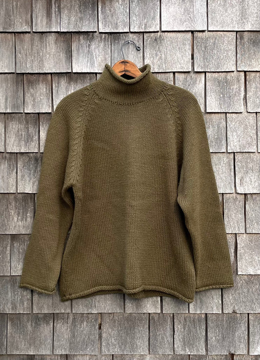 90s J. Crew Roll Neck Wool Sweater (M/L)