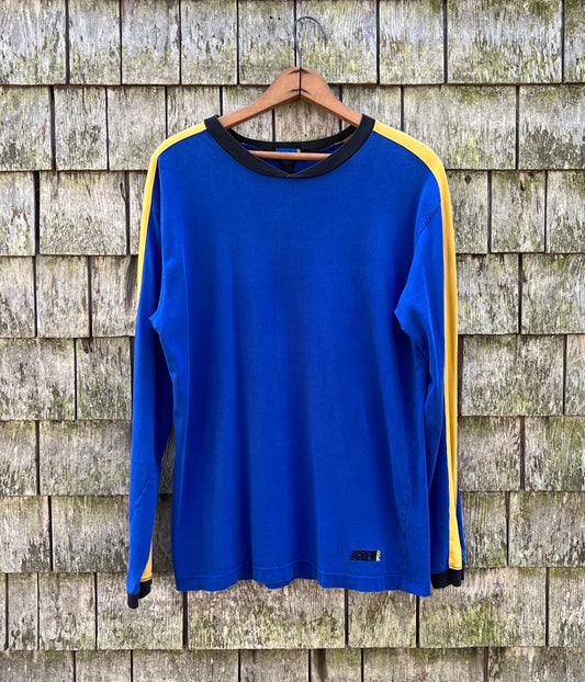 90s J.Crew Sport Long Sleeve Pullover Shirt (M)