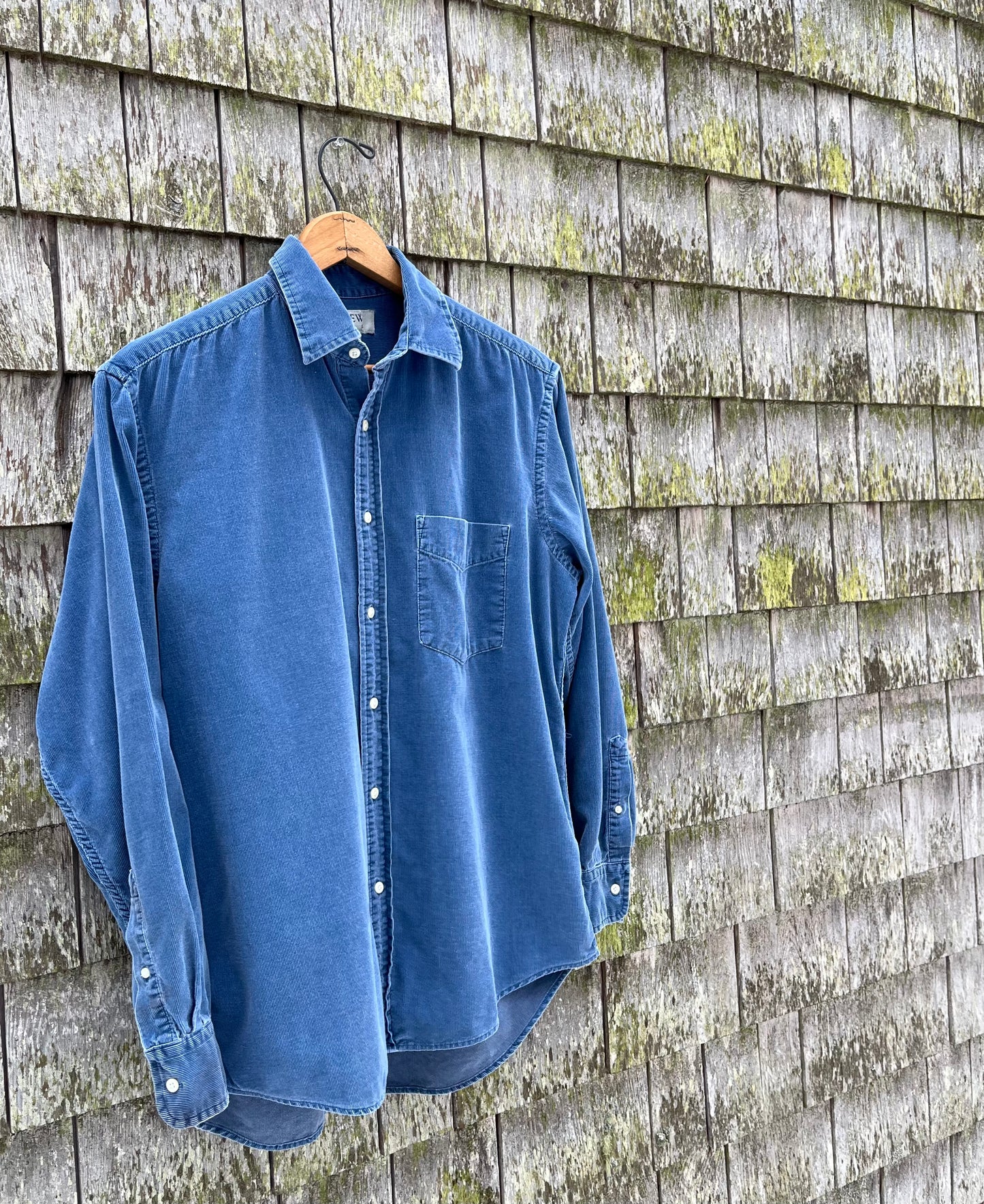 00s J.Crew Pinwale Corduroy Button Front Shirt (S/M)