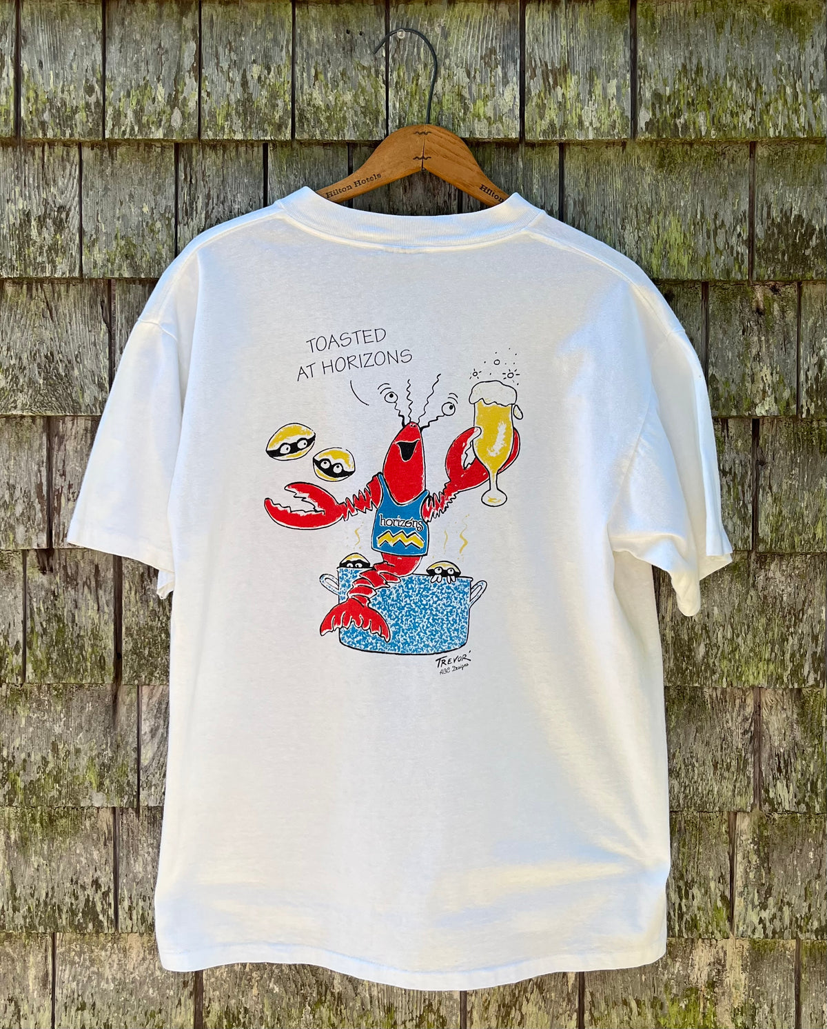 90s Horizons on the Bay Restaurant T-Shirt (L)