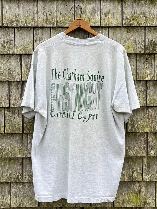 90s Chatham Squire O’Doul’s New Years Eve 'First Night Carnival Caper' T-Shirt (L/XL)