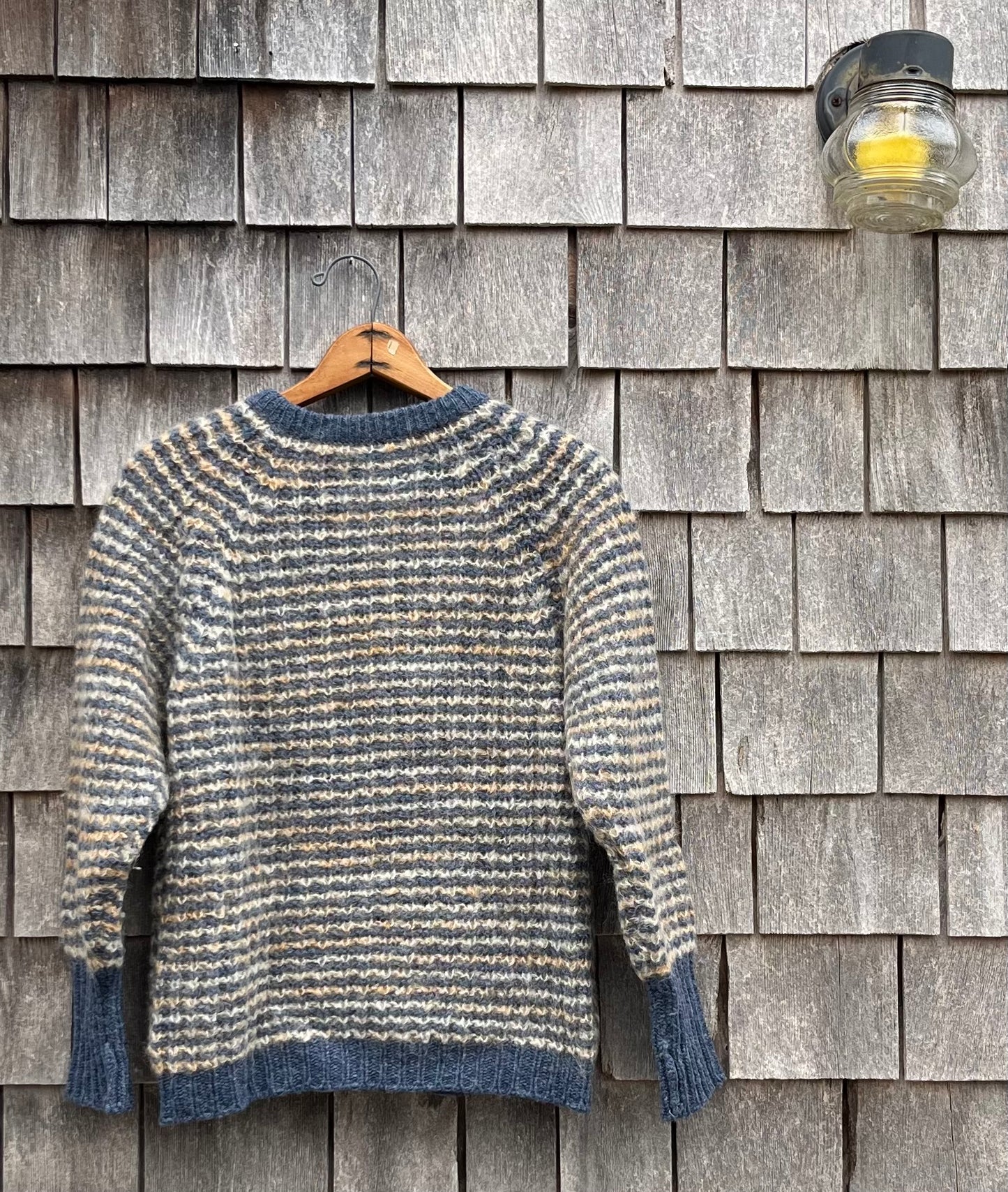 90s Scottish Shetland Mohair Blend Sweater (S)