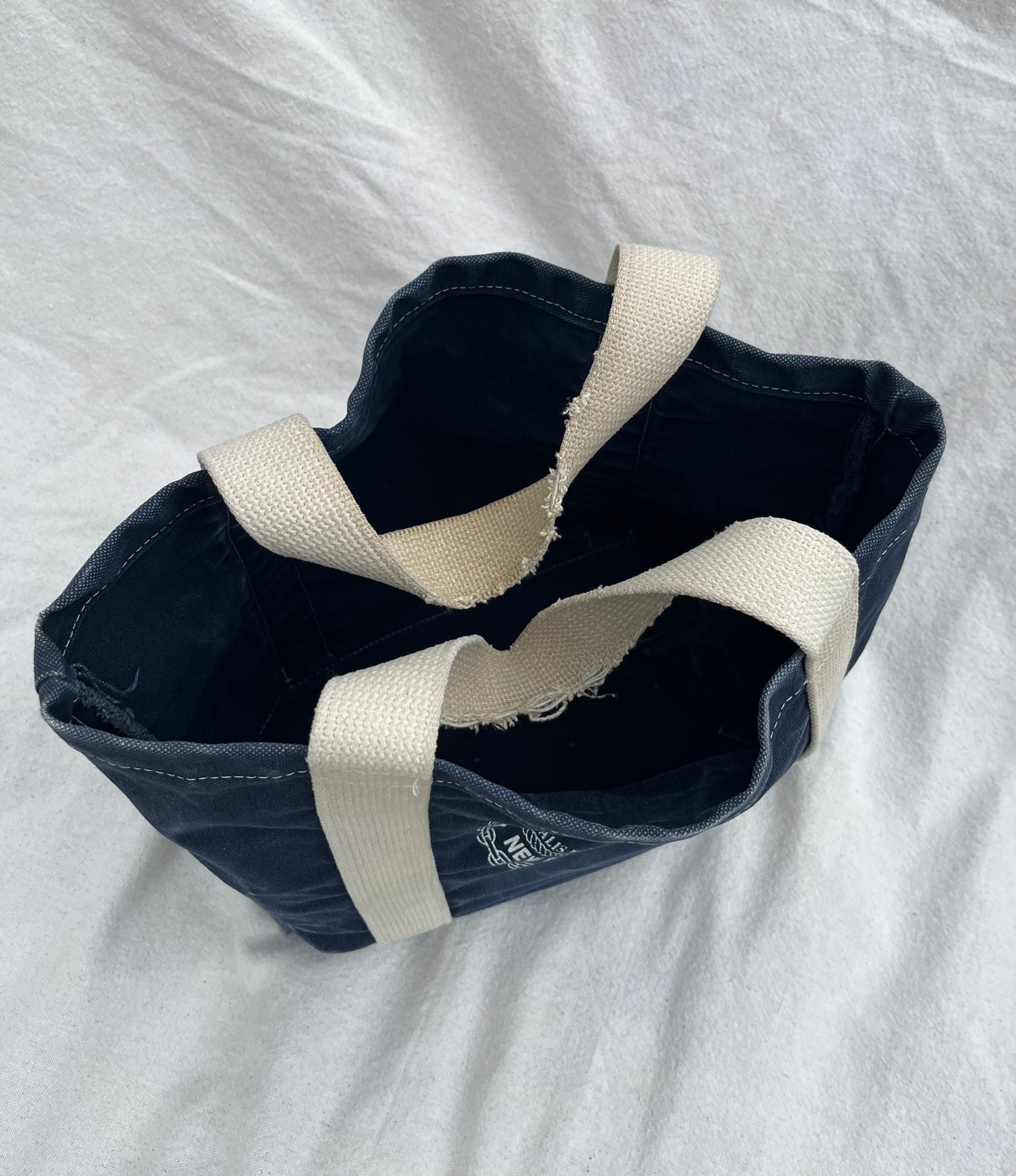 80s Triton Sailing Association New England Canvas Tote Bag
