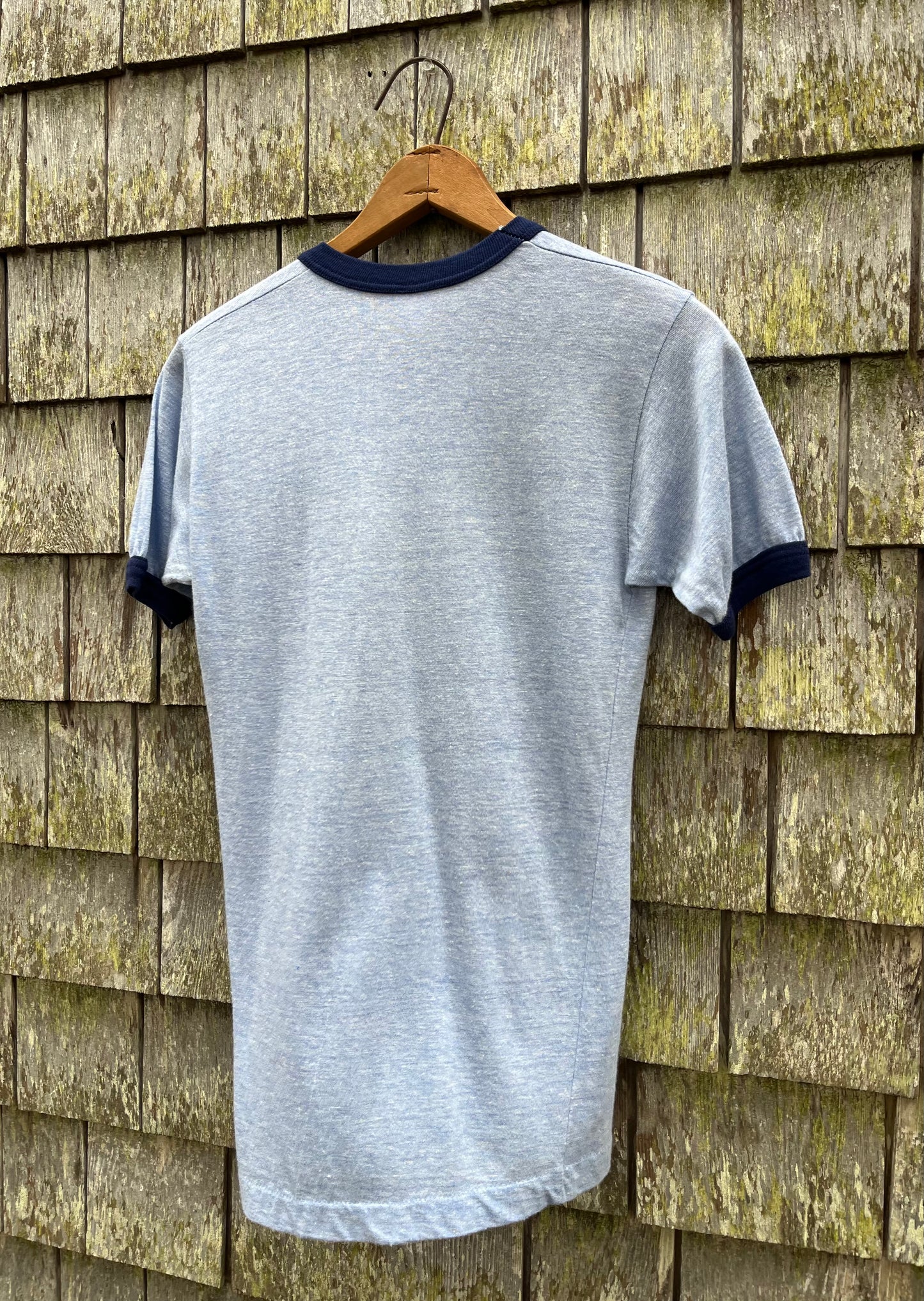 80s Martha’s Vineyard Island Ringer T-Shirt (XS)