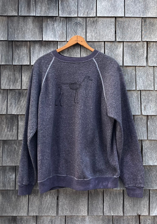 90s The Dead Dog Martha’s Vineyard Raglan Sleeve Sweatshirt (XL)