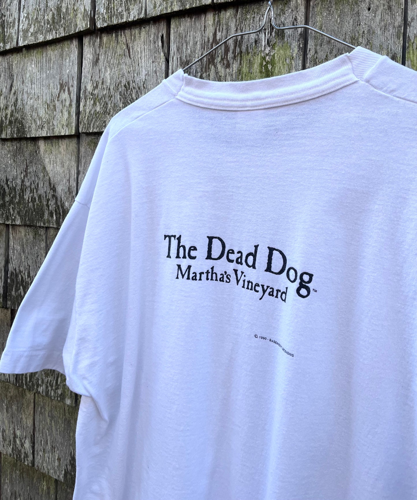 90s The Dead Dog Martha's Vineyard T-Shirt (L)