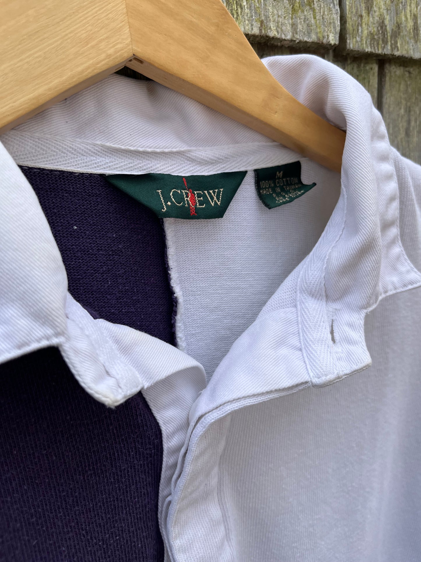 90s J.Crew Cotton Rugby Shirt (L)
