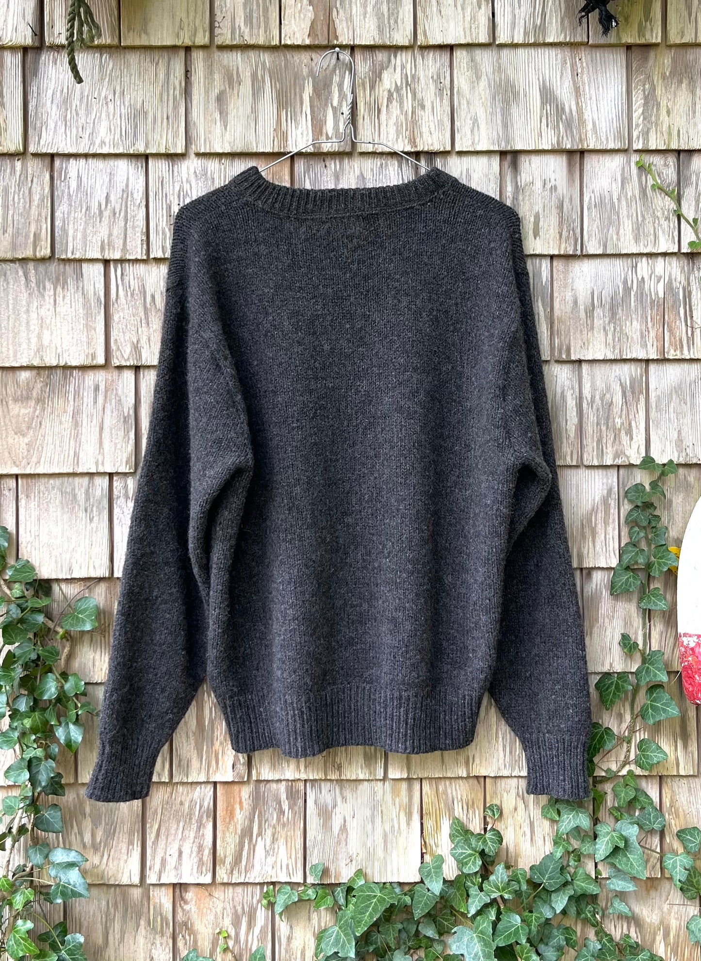 90s L.L. Bean Ragg Wool Crewneck Sweater (M)