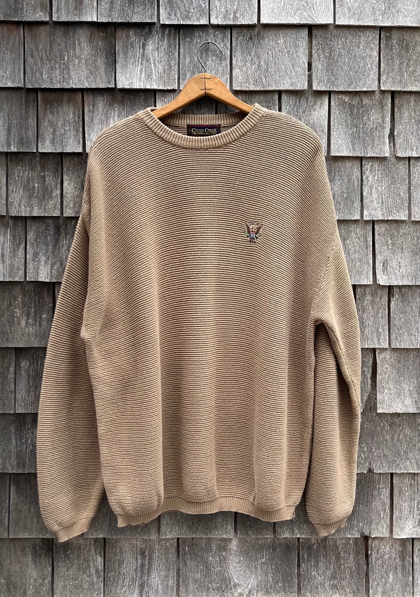 90s Cross Creek US Golf Association Knit Cotton Sweater (XL)