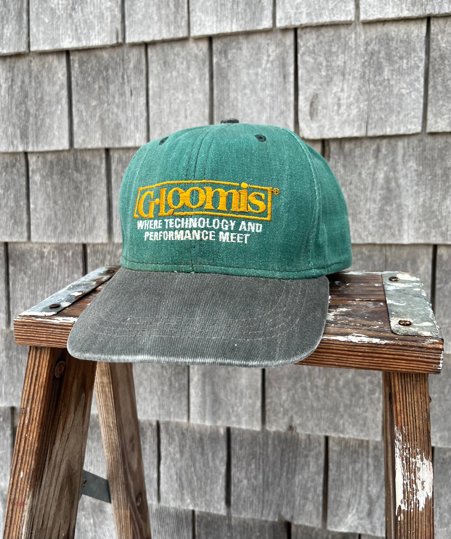 90s G. Loomis Rods 'Where Technology And Performance Meet' Strapback Cap