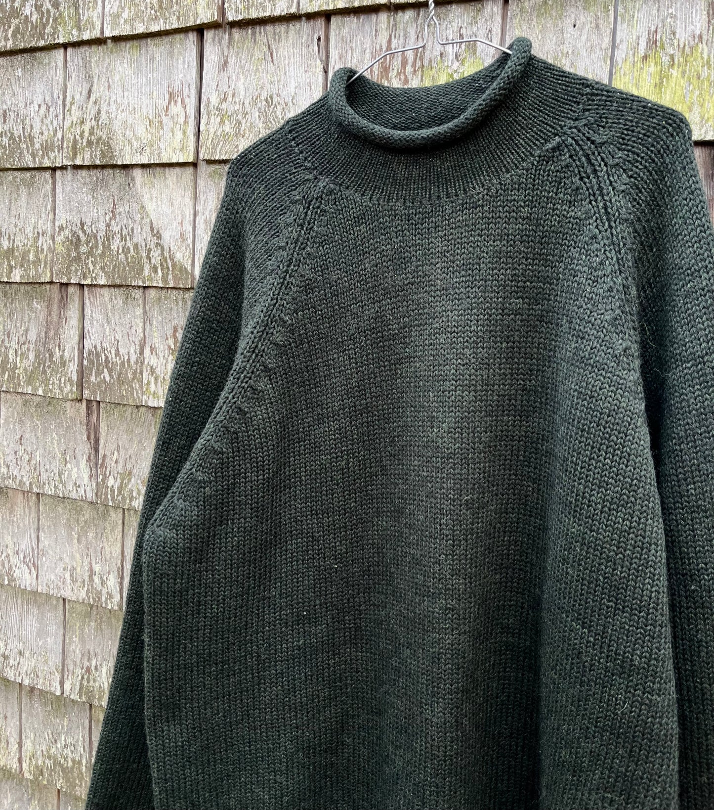 90s J.Crew Wool Roll Neck Sweater (XL)