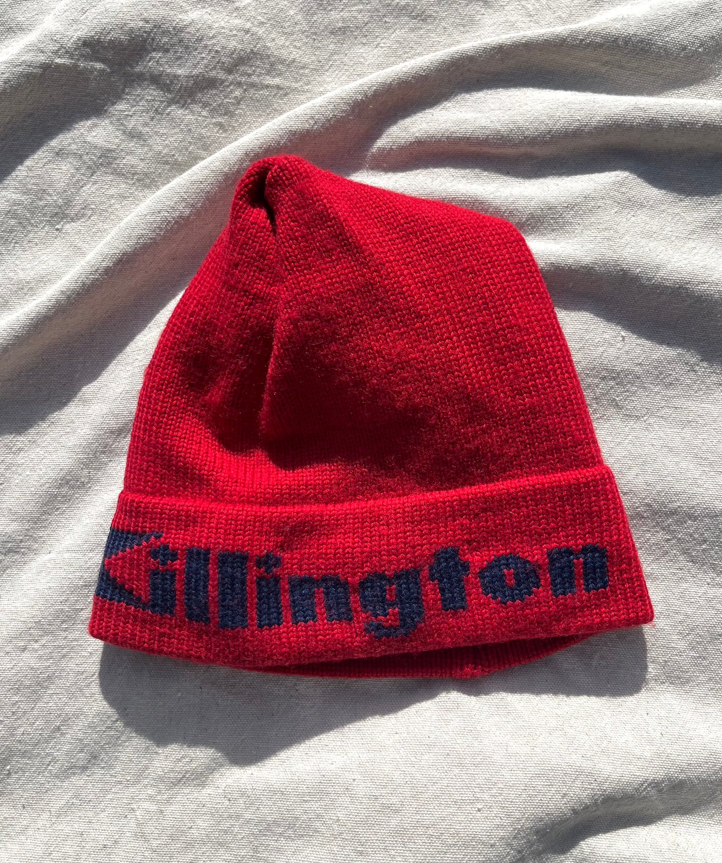 70s Killington Mountain Bar-W Originals VT Knit Wool Ski Hat