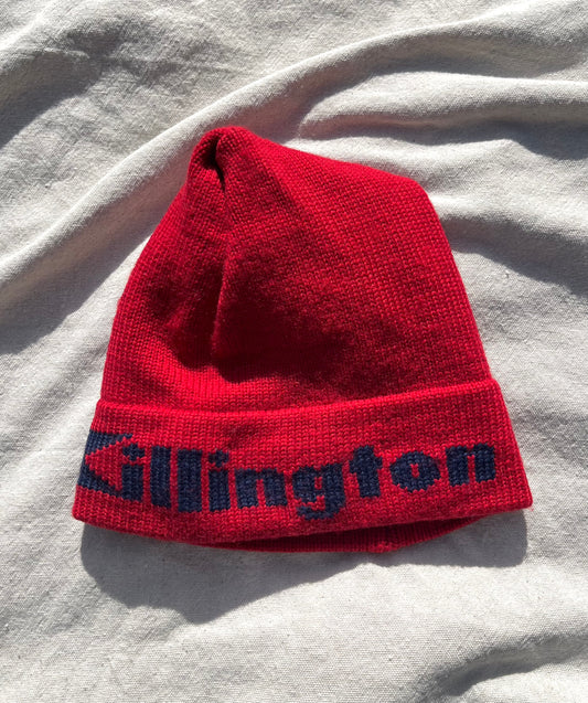 70s Killington Mountain Bar-W Originals VT Knit Wool Ski Hat