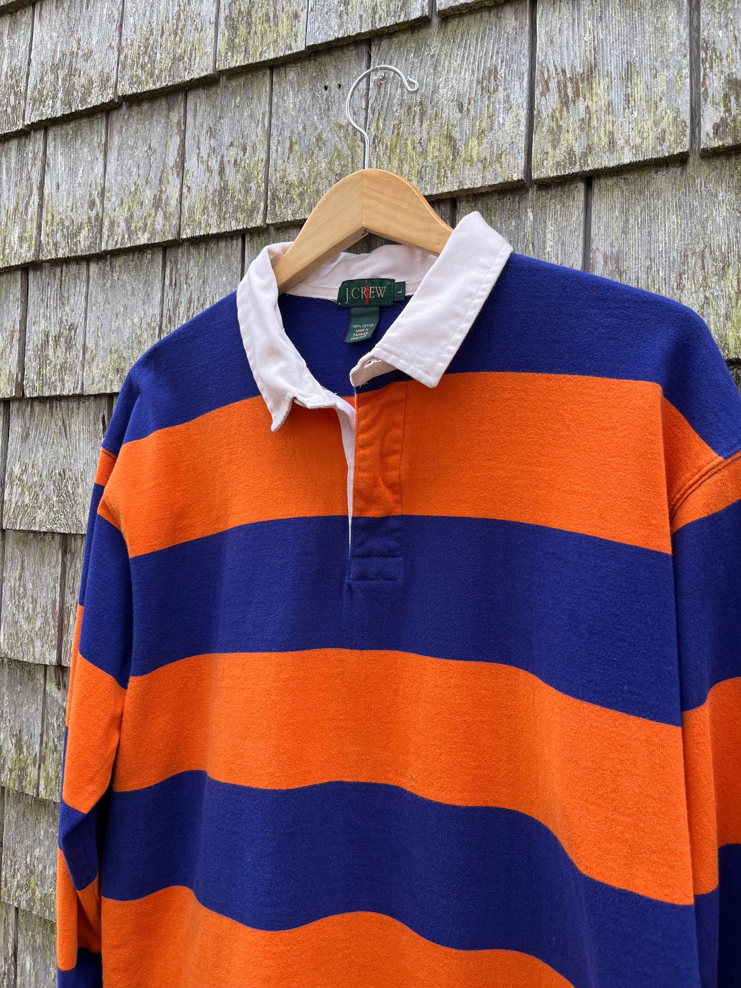90s J.Crew Cotton Rugby Shirt (L/XL)
