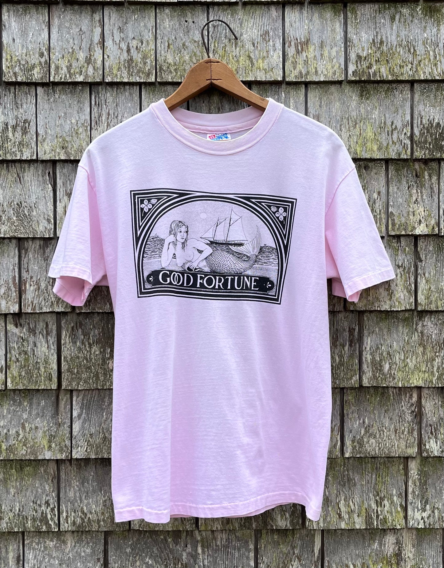 90s Schooner Good Fortune Menemsha Martha’s Vineyard T-Shirt (M)