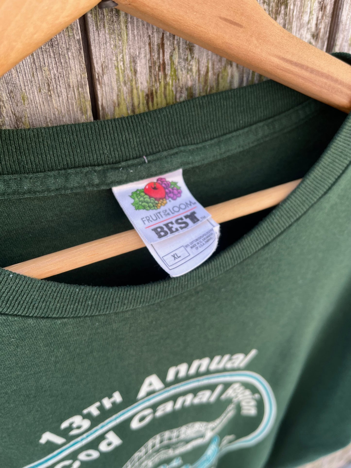 00s Cape Cod Canal Fishing Tournament T-Shirt (L/XL)