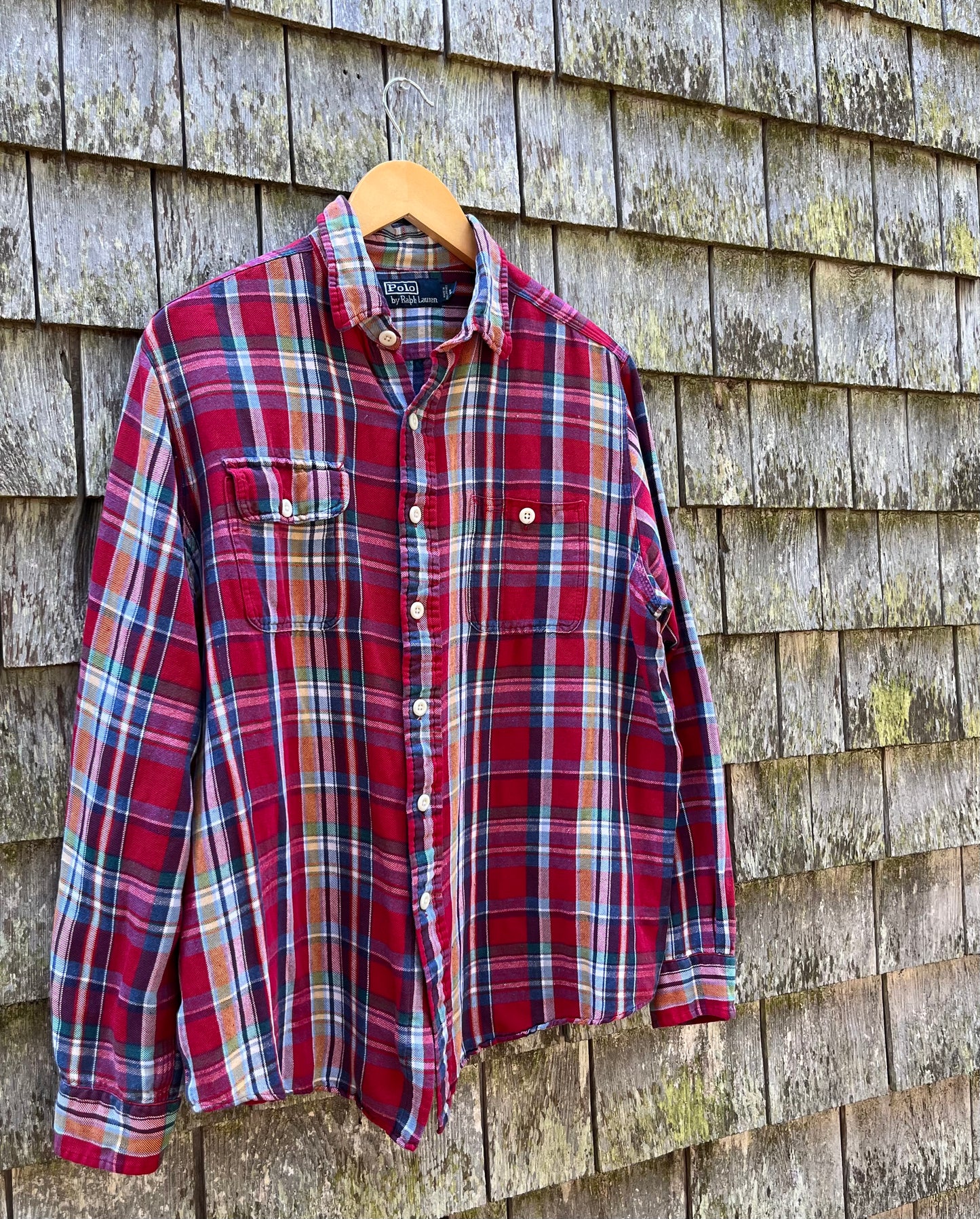 00s Polo Ralph Lauren Linen Silk Blend Button Front Shirt (M/L)