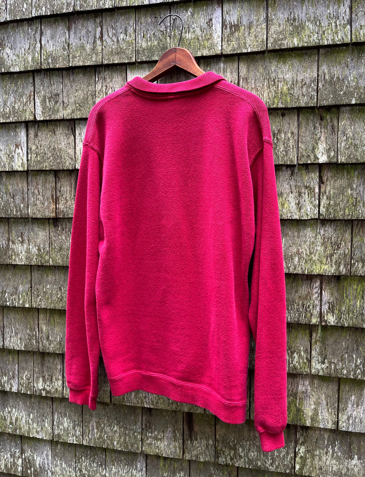 90s Patagonia Collared Cotton Knit Pullover Sweater (L)