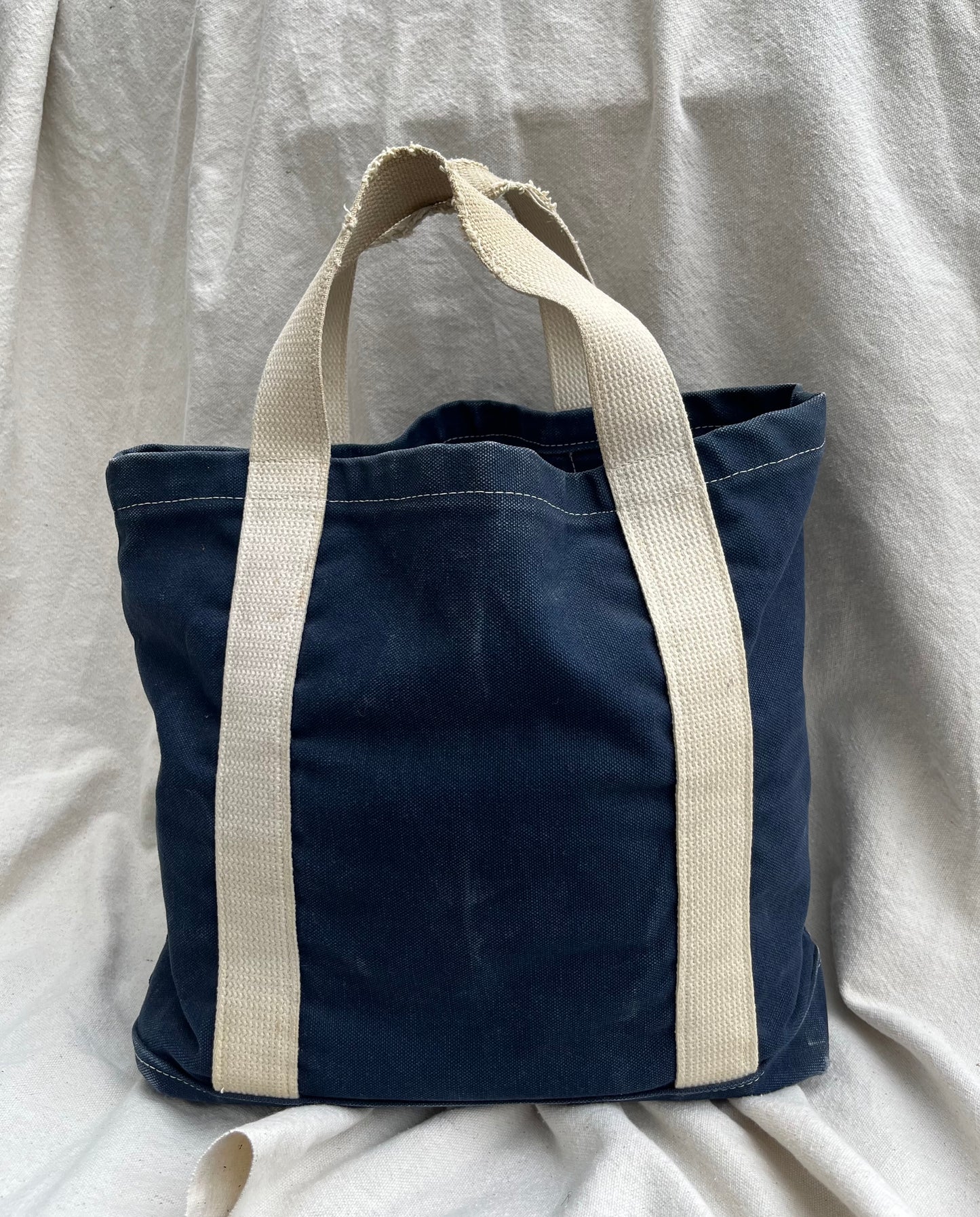 80s Triton Sailing Association New England Canvas Tote Bag