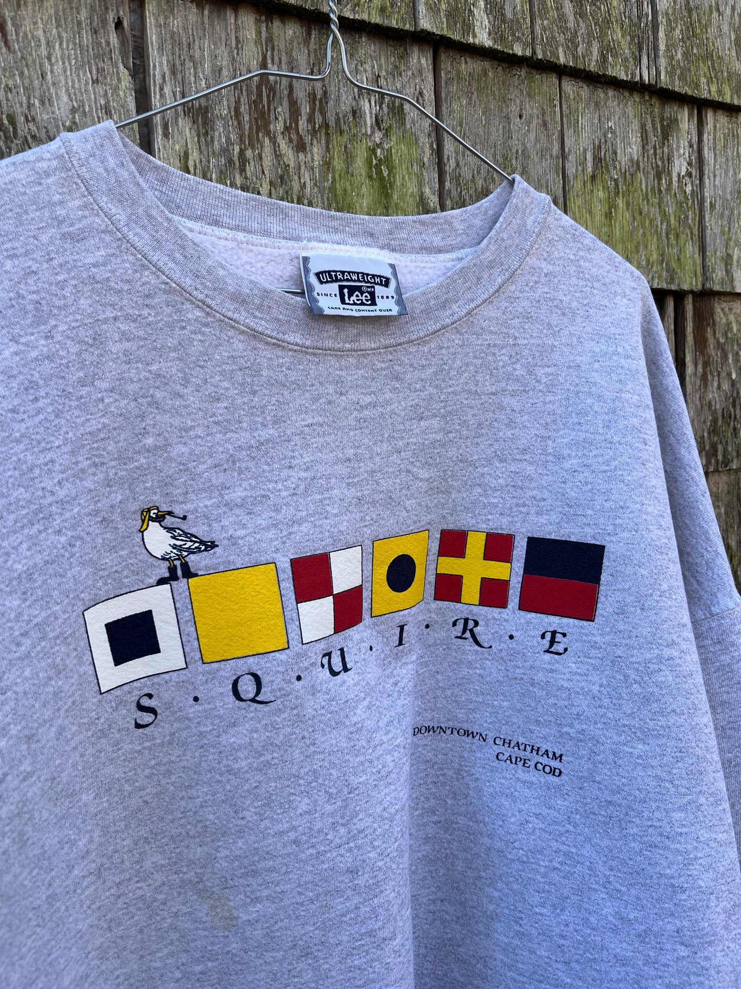 90s The Chatham Squire Bar & Restaurant Heavyweight Crewneck Sweatshirt (XXL)