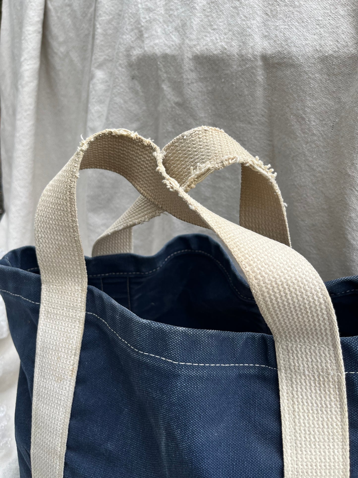 80s Triton Sailing Association New England Canvas Tote Bag