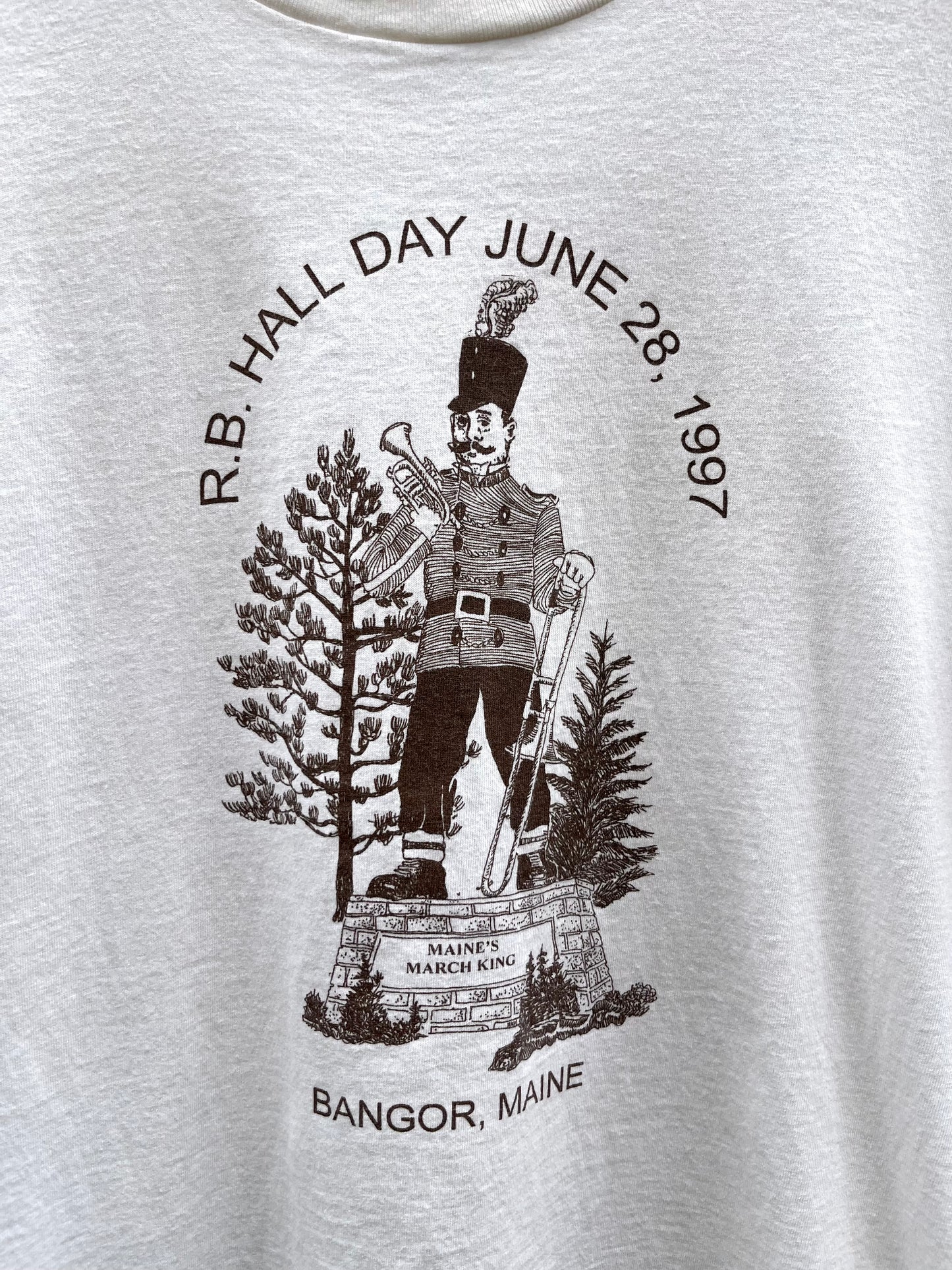 90s R.B. Hall Day Bangor ‘Maine’s March King’ T-Shirt (L)