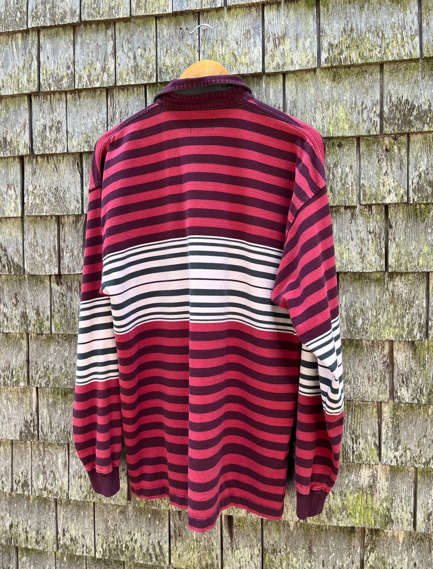 90s Gant 'Salty Dog' Cotton Rugby Shirt (L)
