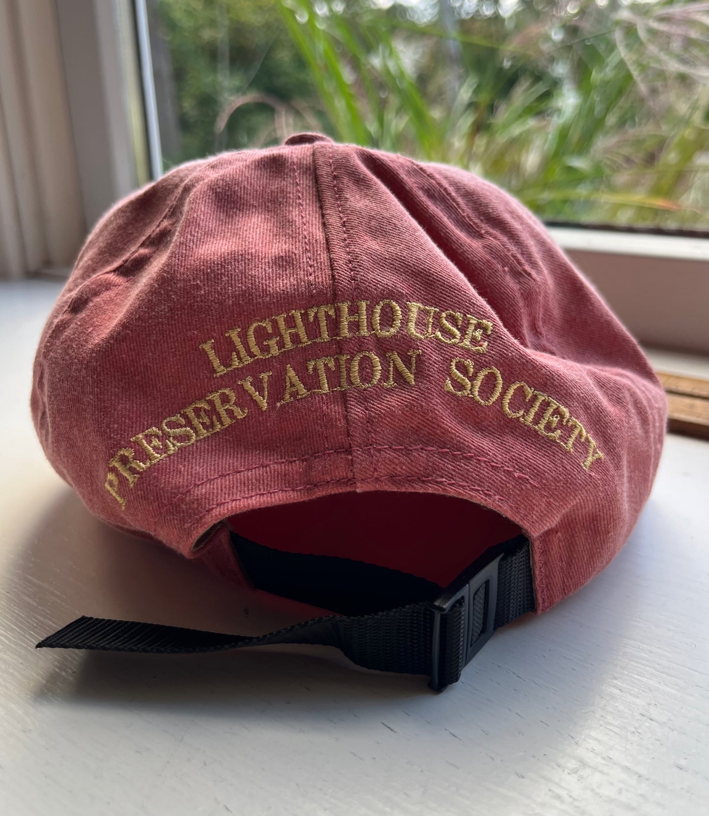 90s Lighthouse Preservation Society Strapback Hat by New England Cap (OSFA)