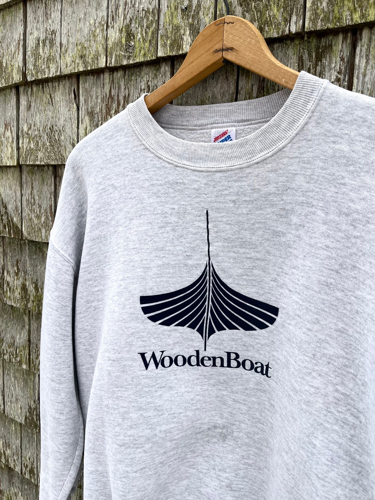 90s Wooden Boat Magazine Crewneck Sweatshirt (L)
