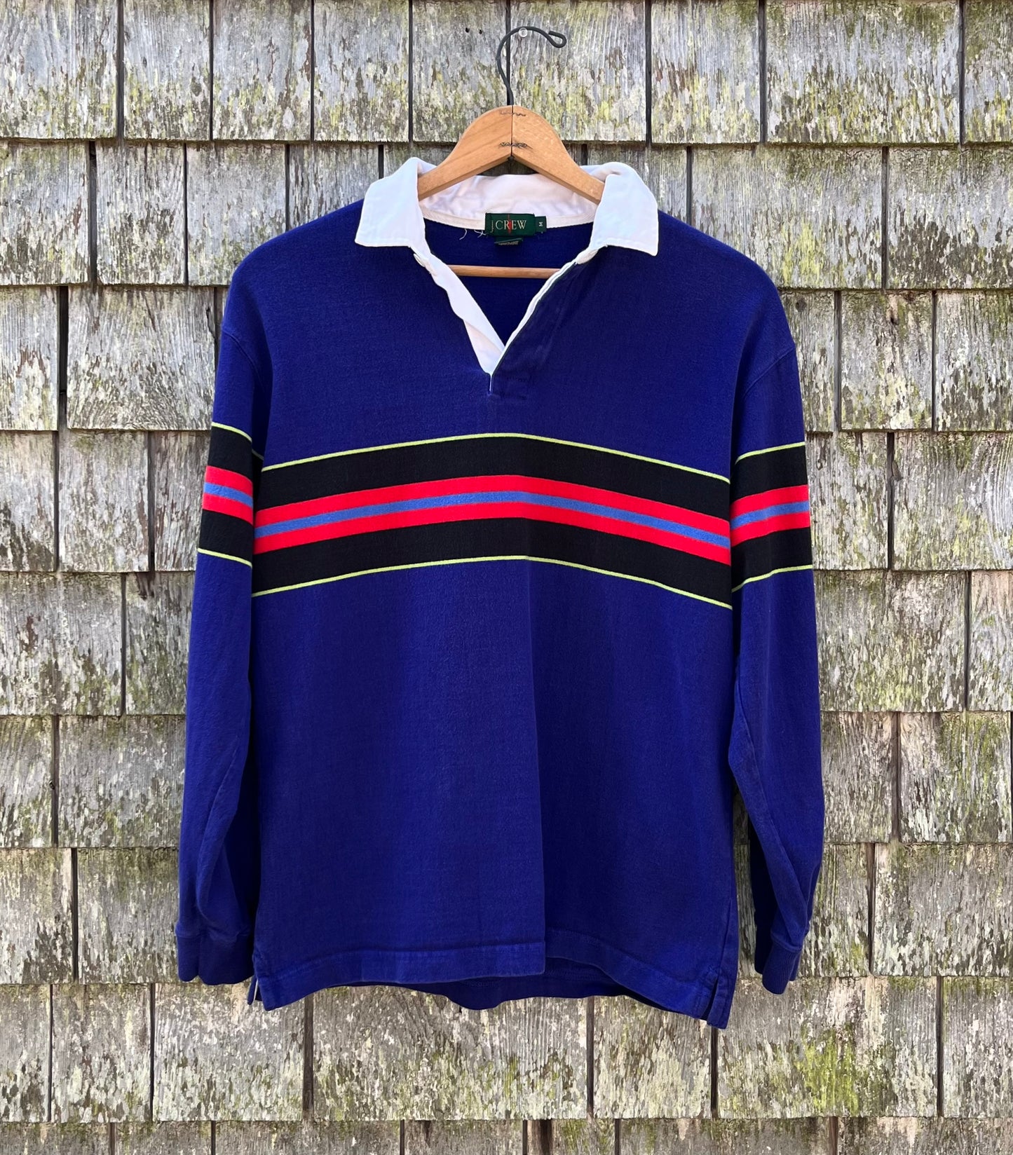 90s J.Crew Cotton Rugby Shirt (L)