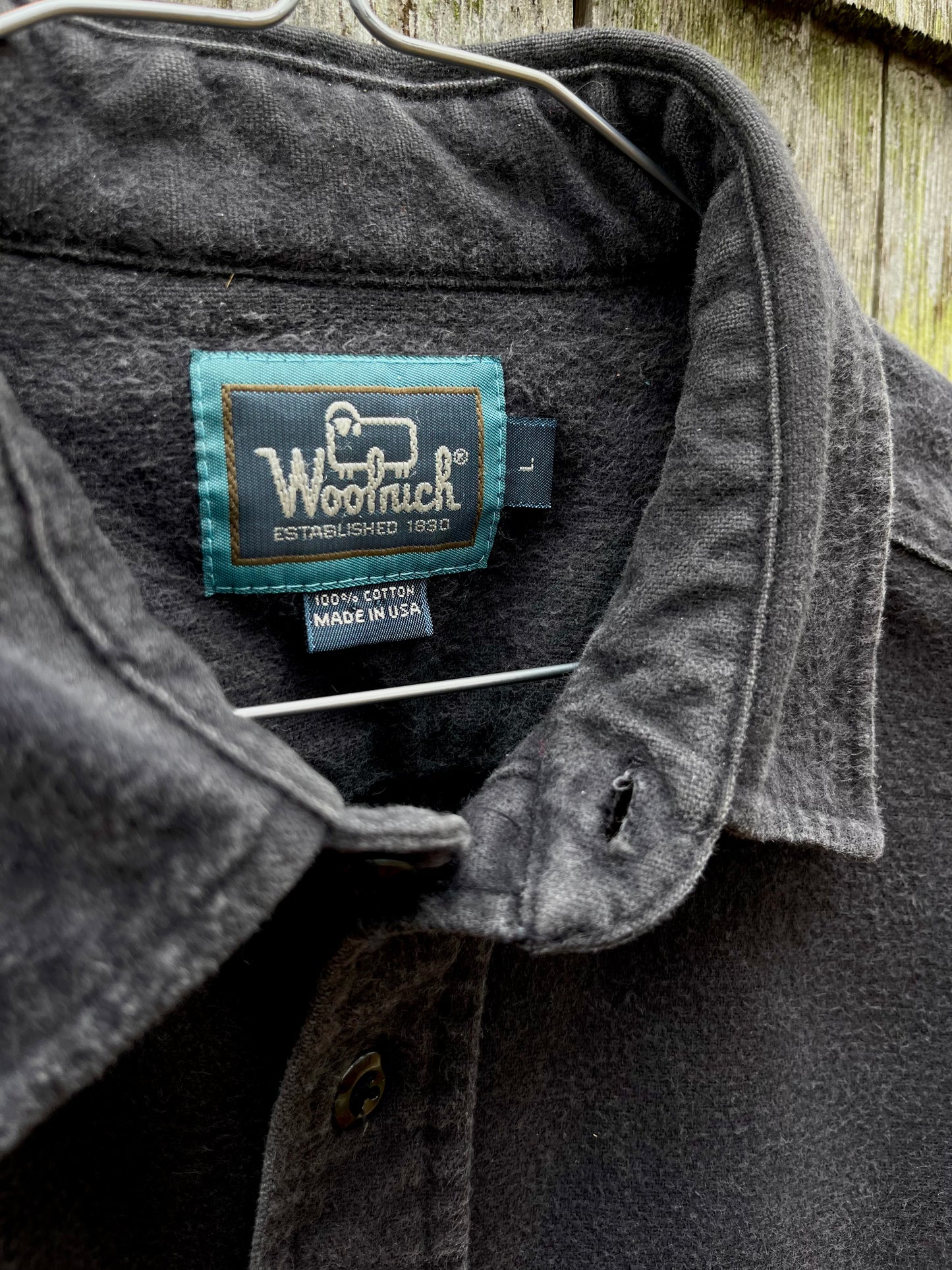90s Woolrich Chamois Flannel Shirt (XL)