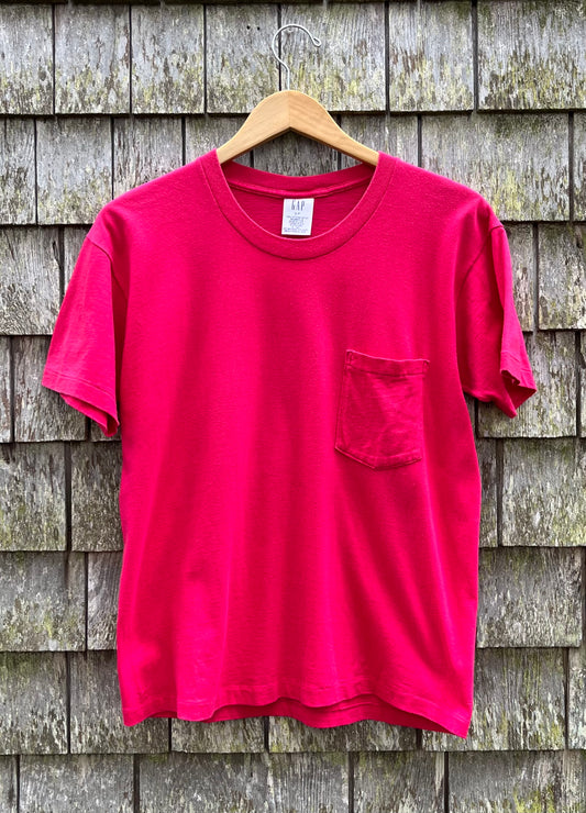 90s GAP Cotton Pocket T-Shirt (S)