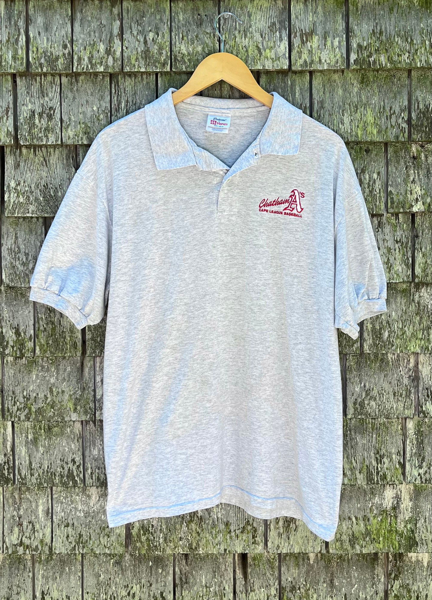 90s Chatham A’s Cape Cod Baseball League Polo Shirt (XL)