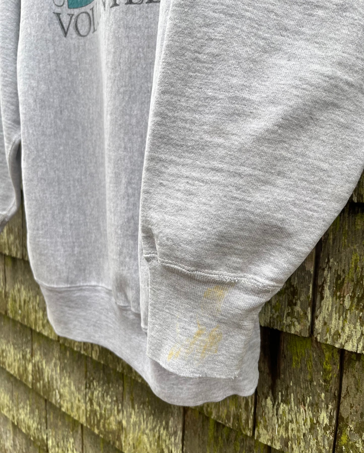 90s Cape Cod Stranding Network Reverse Weave Crewneck Sweatshirt (L)