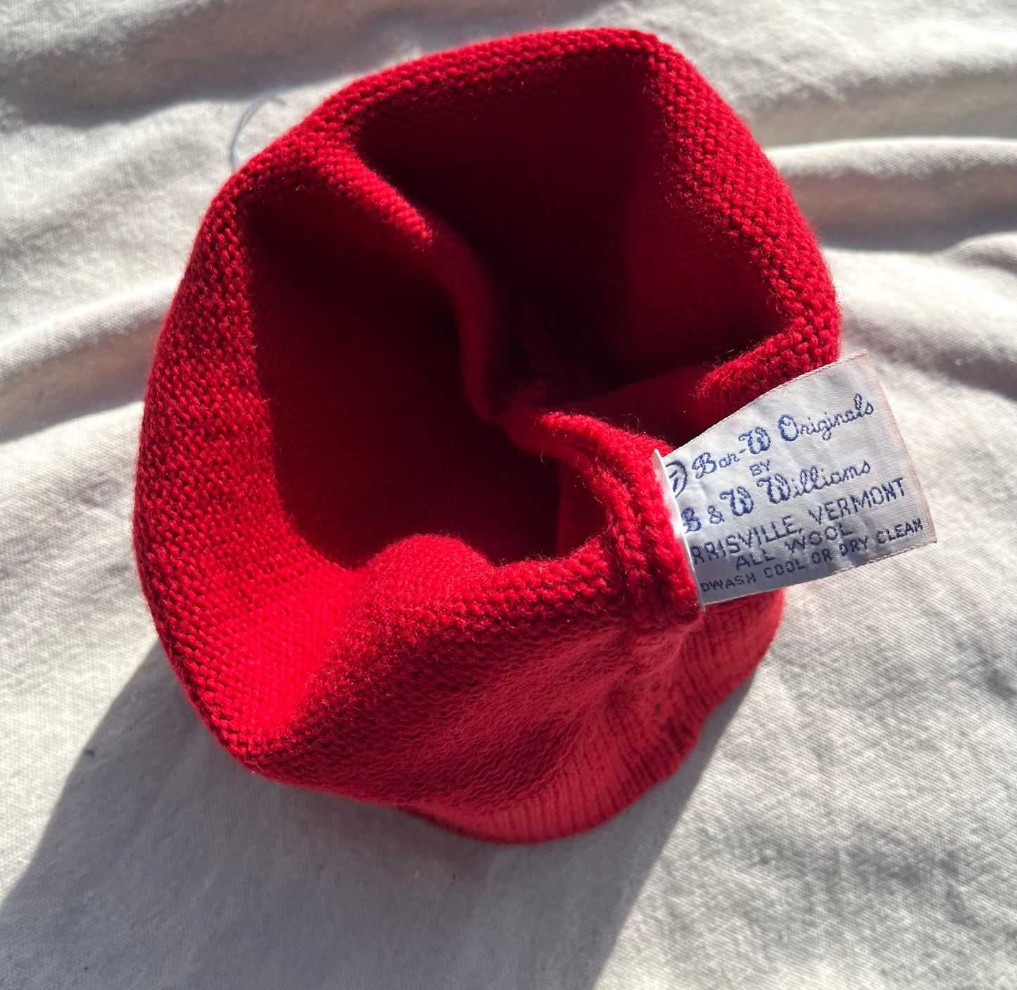 70s Killington Mountain Bar-W Originals VT Knit Wool Ski Hat