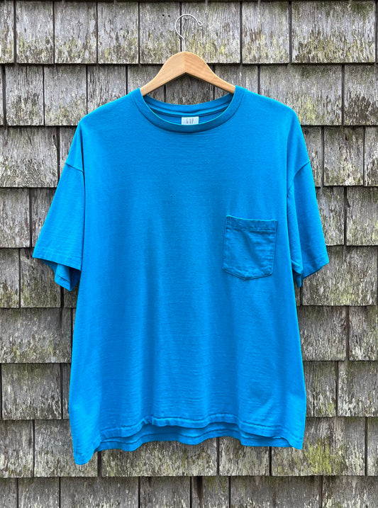 90s GAP Cotton Pocket T-Shirt (XL)