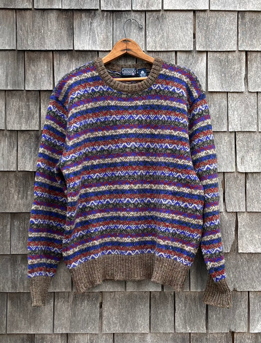 90s Covington Fair Isle Wool Sweater (L/XL)