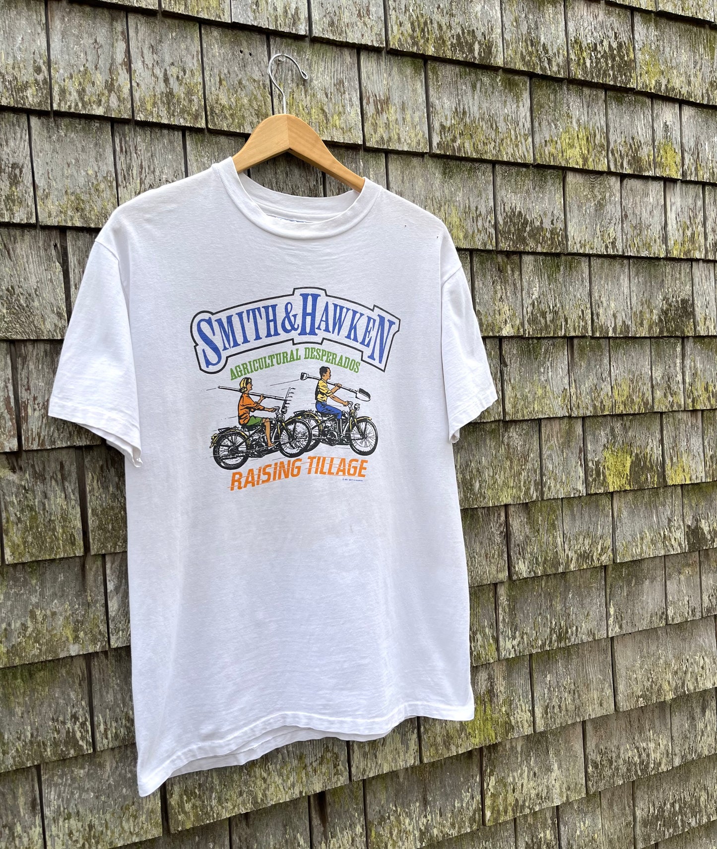 90s Smith & Hawken Gardening ‘Raising Tillage’ T-Shirt (L)
