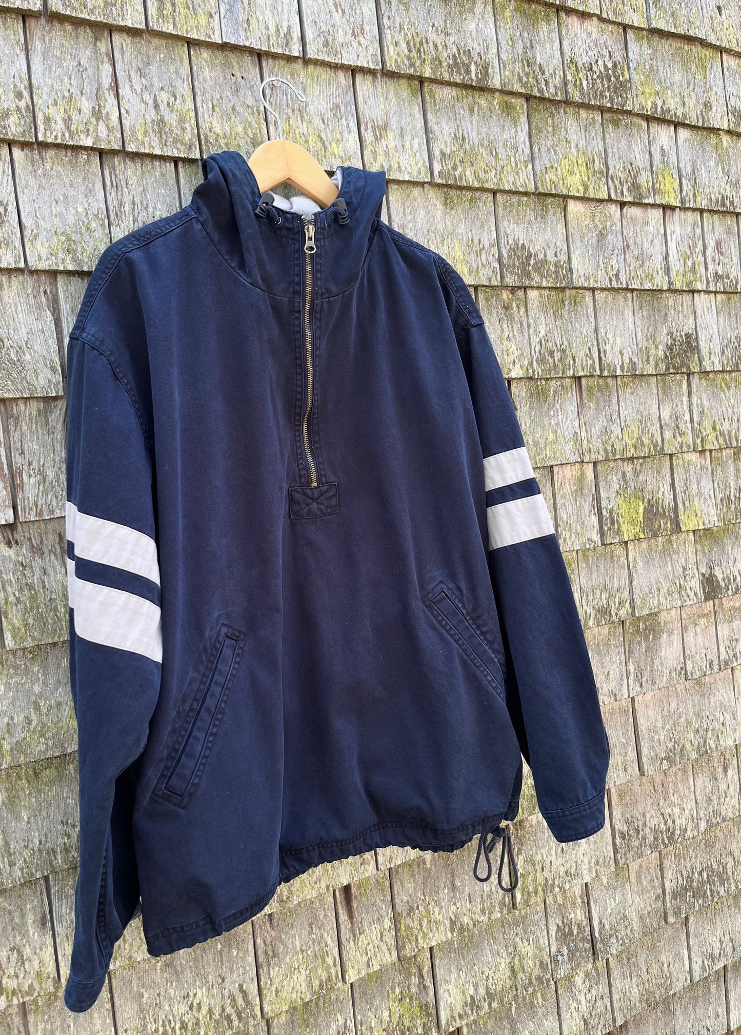 00s J.Crew Cotton Anorak Pullover Jacket (XL)