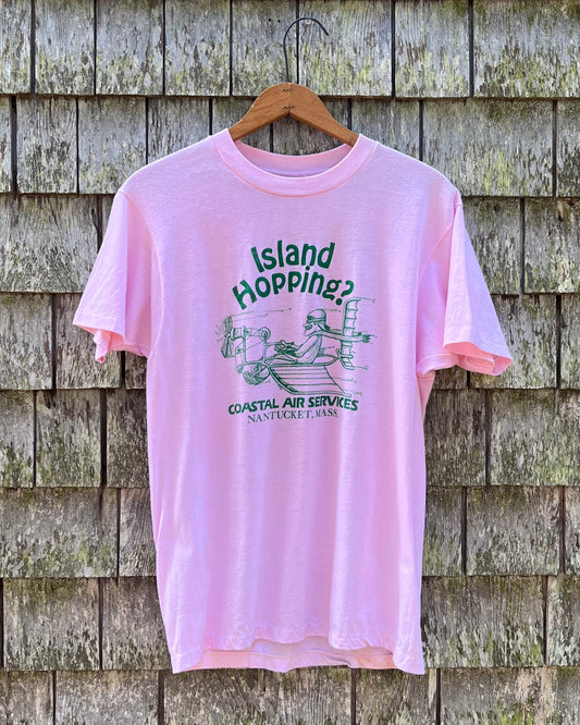80s Nantucket Coastal Air Services T-Shirt (S/M)