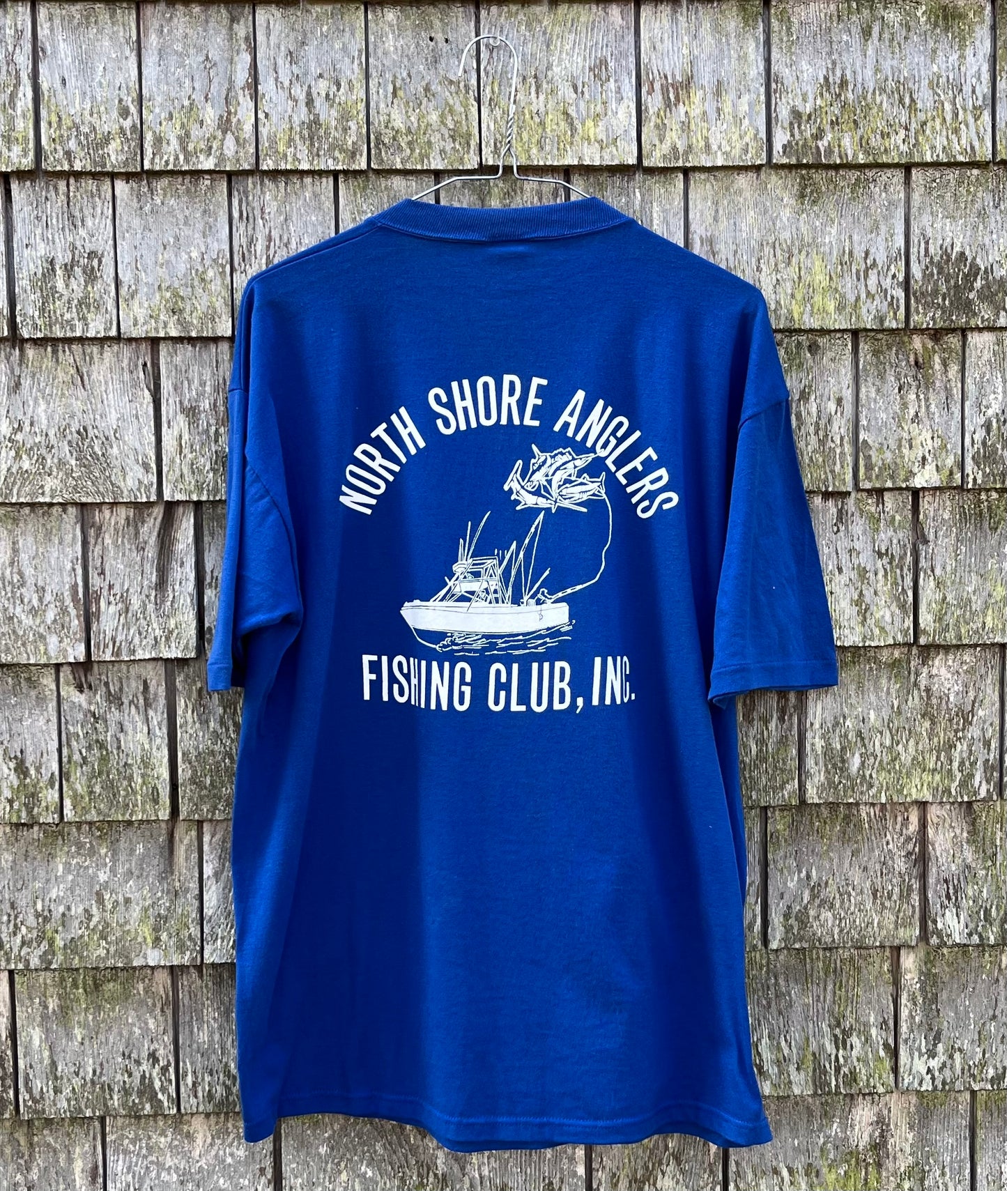 90s North Shore Anglers Club T-Shirt (XL)