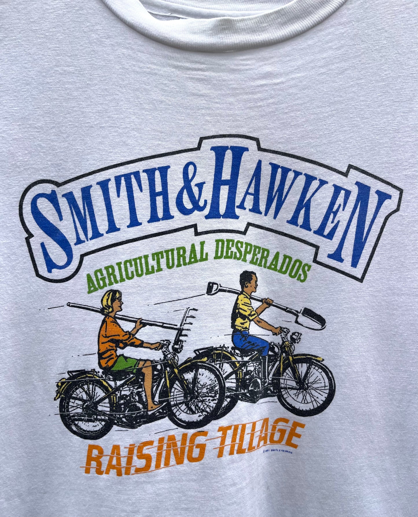 90s Smith & Hawken Gardening ‘Raising Tillage’ T-Shirt (L)