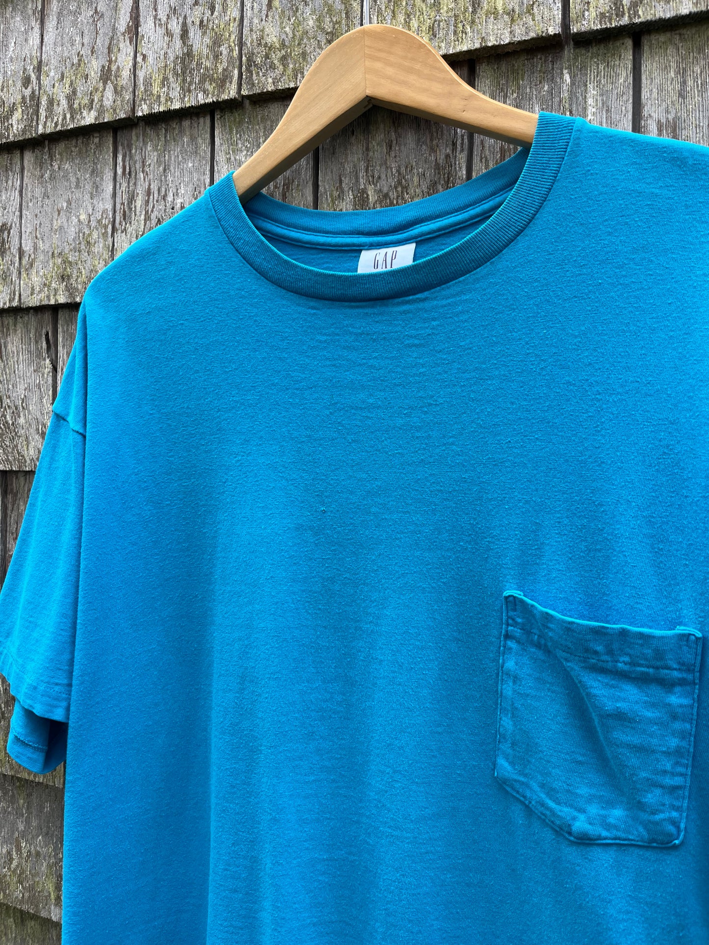 90s GAP Cotton Pocket T-Shirt (XL)