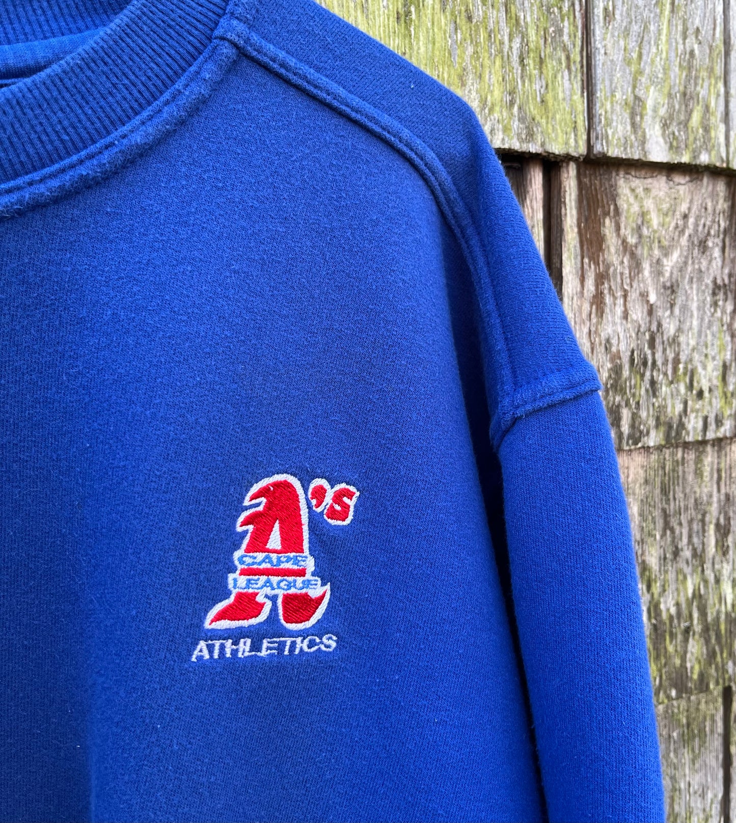 90s Chatham Athletics Summer Baseball Crewneck Sweatshirt (XL)