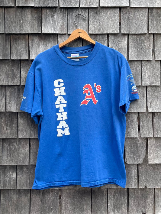 90s Chatham A’s Cape Cod Baseball League T-Shirt (L)